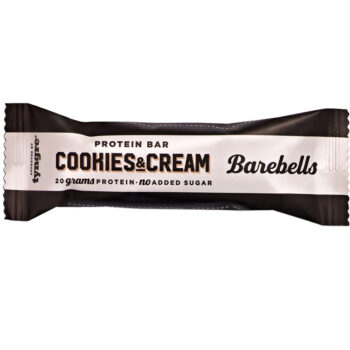 BAREBELLS BAR COOKIES AND CREAM 55gr x 12ud