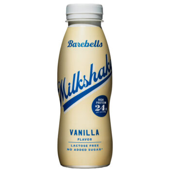 BAREBELLS MILKSHAKE VAINILLA 330ml X 8ud
