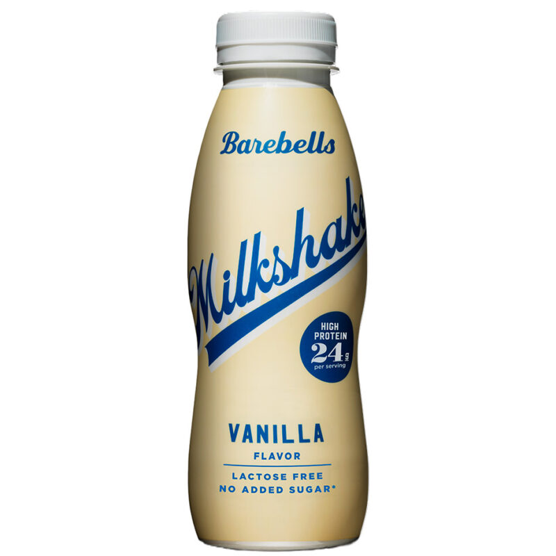 BAREBELLS MILKSHAKE VAINILLA 330ml X 8ud
