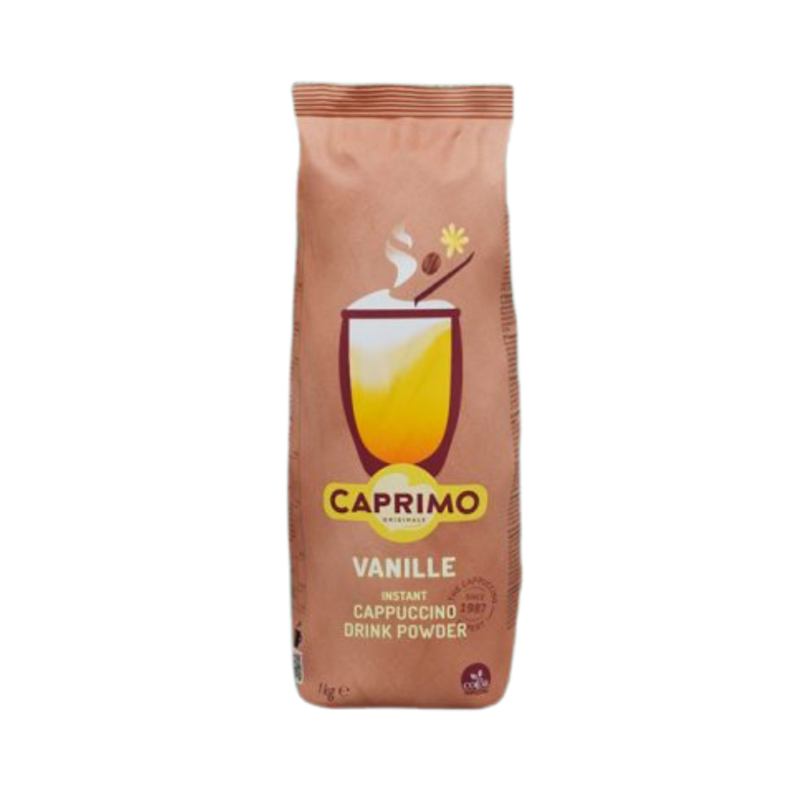 CAPPUCCINO VAINILLE LESS SUGAR CAPRIMO 1KG
