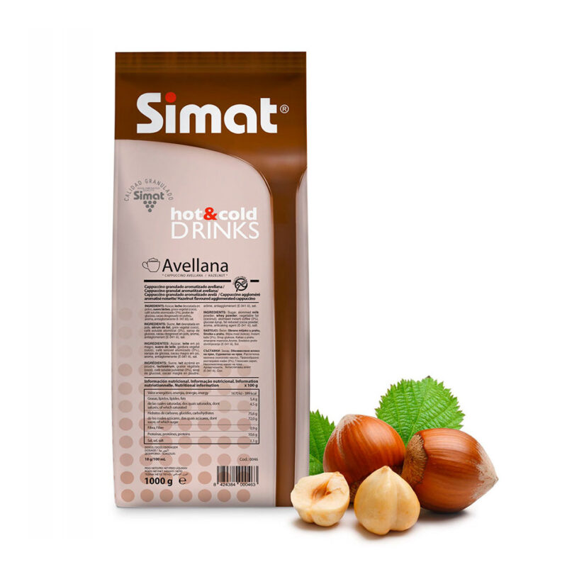 CAPPUCCINO AVELLANA SIMAT 1 KG