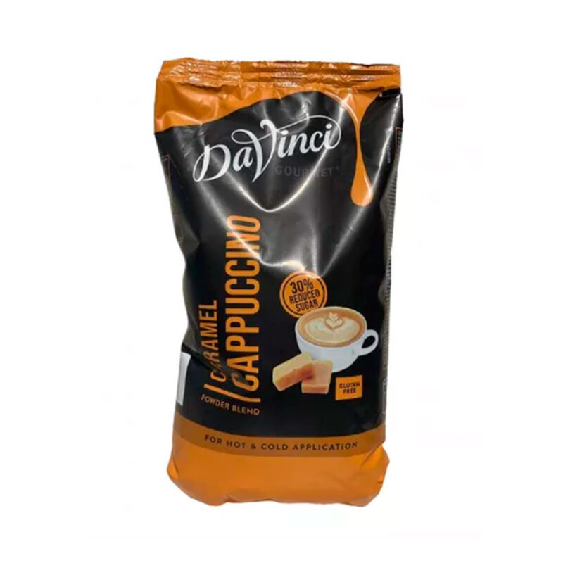 CAPPUCCINO DA VINCI CARAMELO 1 KG