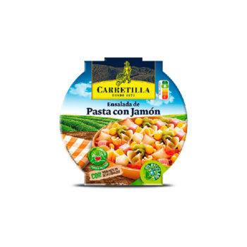 ENSALADA DE PASTA CON JAMÓN CARRETILLA 240gr x 8ud
