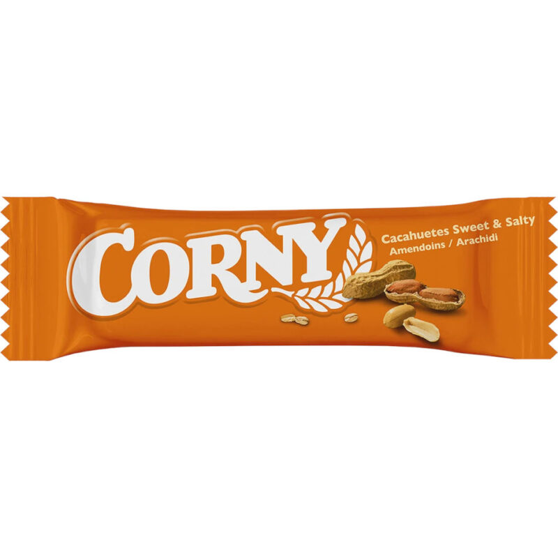 BARRITAS CORNY CACAHUETE SALADO CHOCOLATE 25gr x 6ud