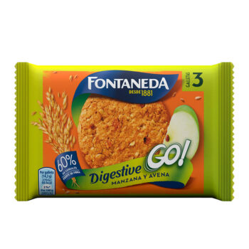 DIGESTIVE GO MANZANA FONTANEDA 43gr x 24ud