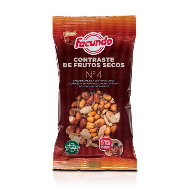 FRUTOS SECOS CONTRASTE 4 FACUNDO 140gr x 15ud