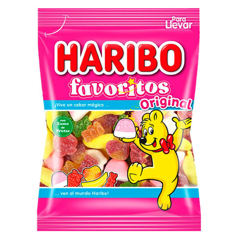 FAVORITOS AZUCAR HARIBO 75gr x 30ud / 90gr x 18ud