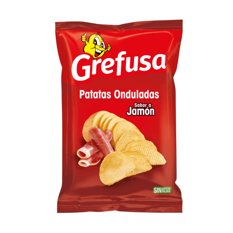 PATATAS JAMÓN 41gr x 48ud