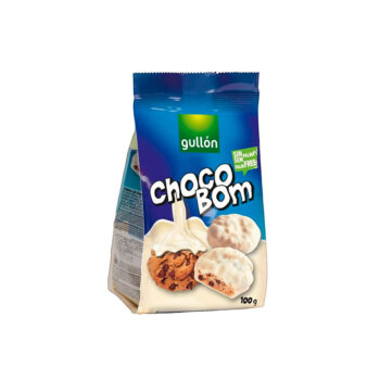 GALLETAS CHOCO BOM CHOCOLATE BLANCO GULLÓN 100gr x 12ud