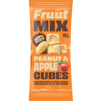 Manzana mixta con cacahuetes Fruut 40gr x 14ud