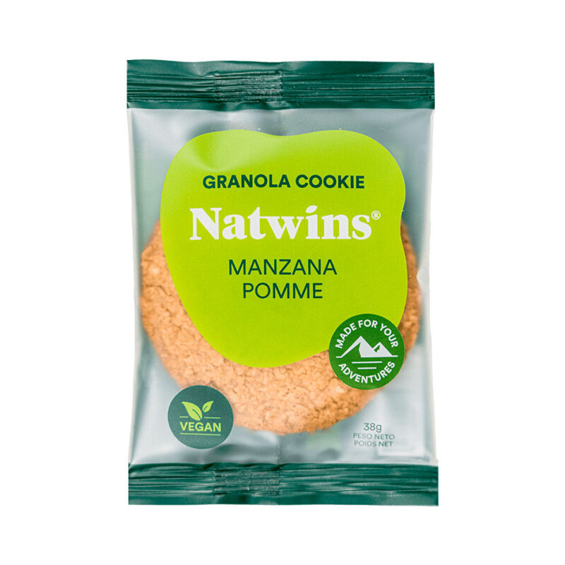 GRANOLA COOKIE MANZANA 40gr x 36ud