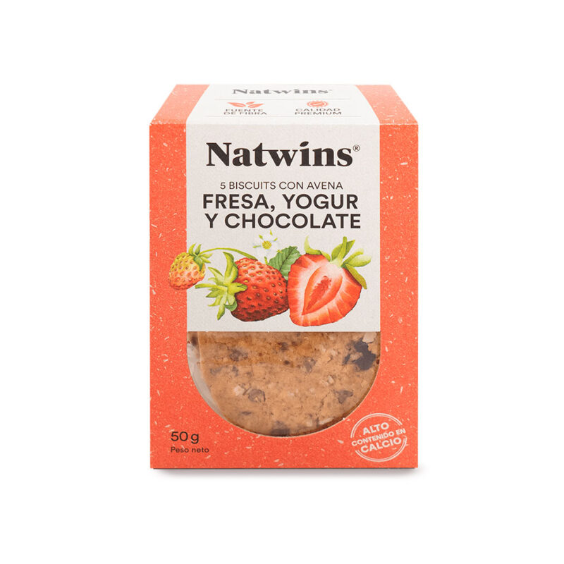 GALLETAS SABOR FRESA, YOGURT Y CHOCOLATE 50gr x 21ud