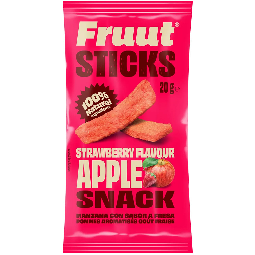 Palitos Manzana sabor fresa Fruut 20gr x 14ud