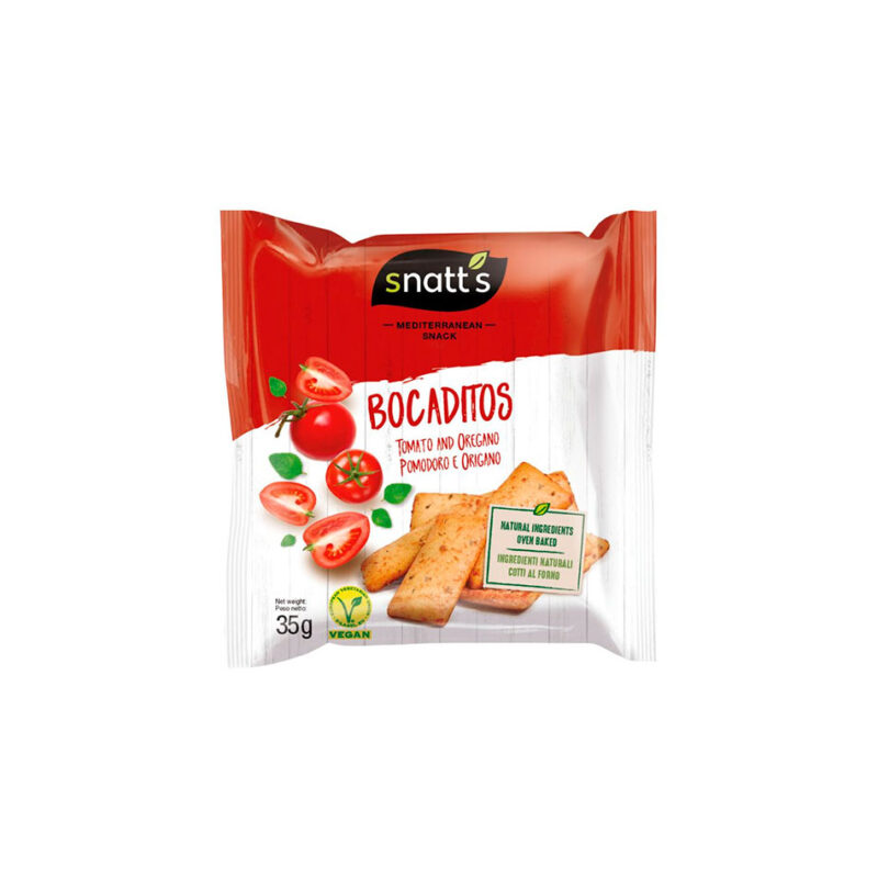 MINIBOCADITOS TOMATE Y ORÉGANO 35gr x 30ud
