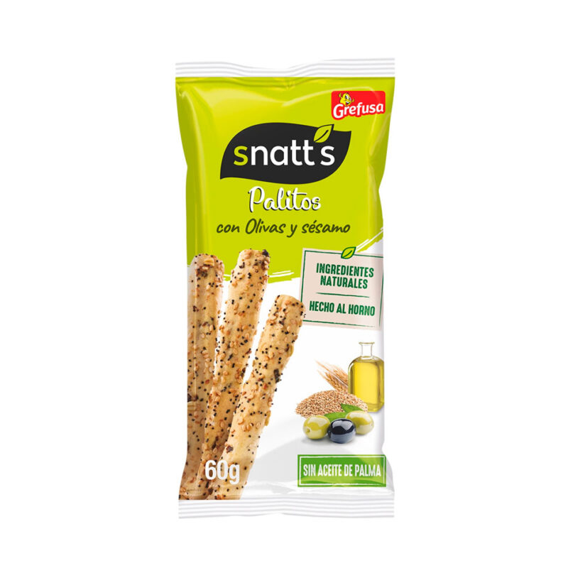 PALITOS CON OLIVAS Y SÉSAMO 40gr x 45ud