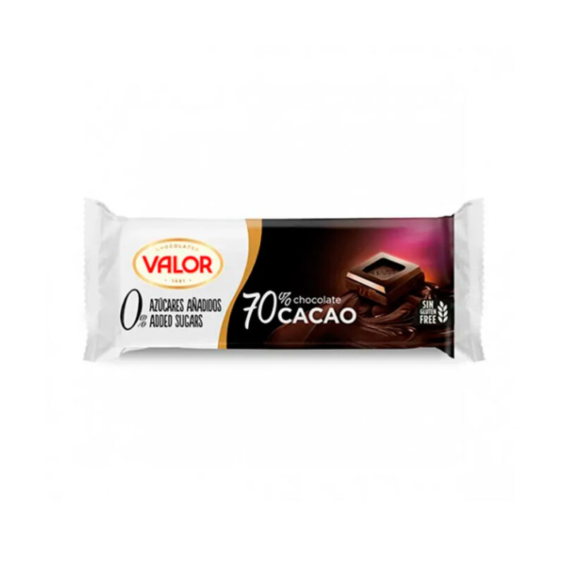 TABLETA IMPULSO 70% SIN AZÚCAR 35gr x 20ud