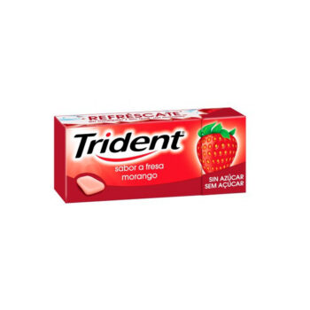 GRAGEA FRESA TRIDENT 14,5gr x 24ud