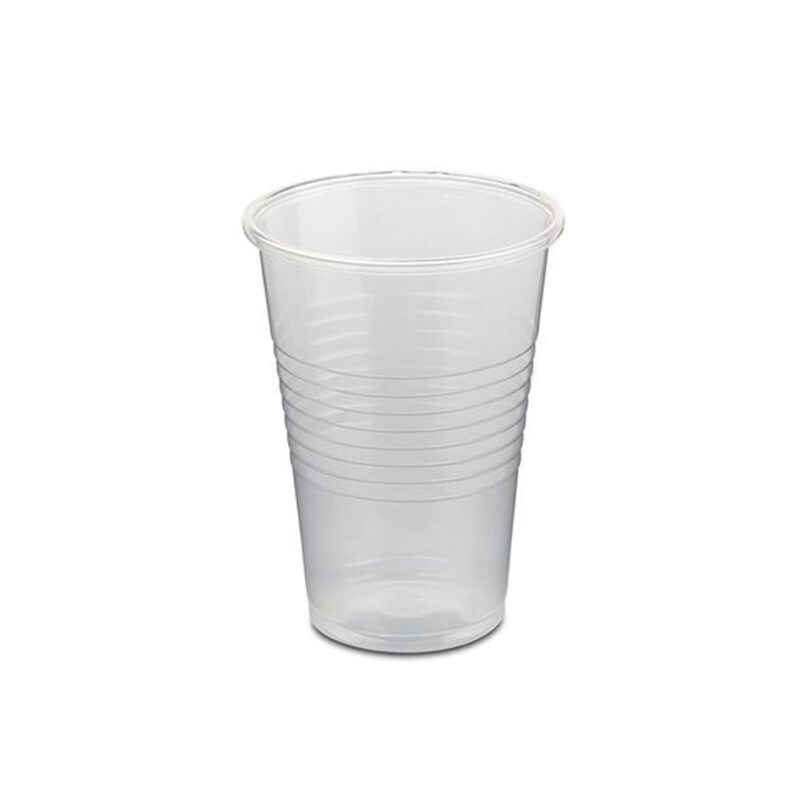 VASO PLASTICO PARA AGUA TRANSPARENTE 220CC