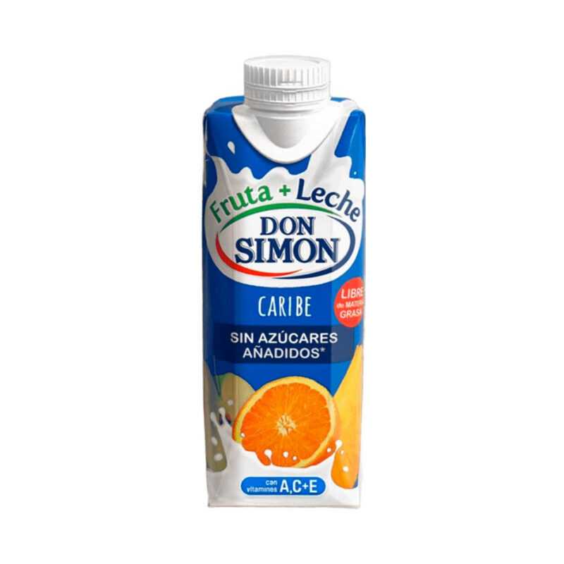ZUMO CON LECHE CARIBE DON SIMON 33cl X 24ud