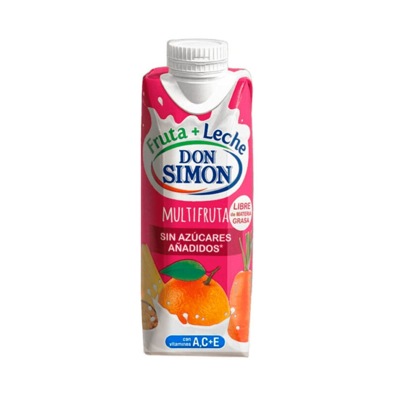 ZUMO CON LECHE MULTIFRUTA DON SIMÓN 33cl x 24ud