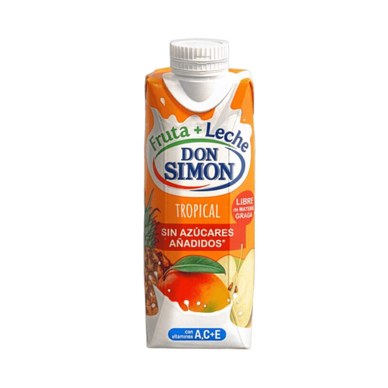 ZUMO CON LECHE TROPICAL DON SIMÓN 33cl x 24ud